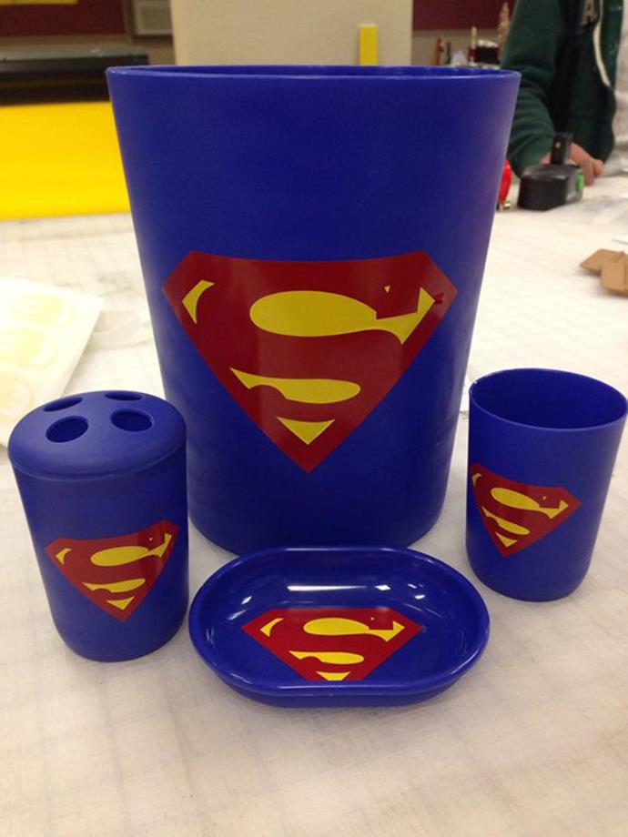 Top 5 Kids Bathroom Accessories for Boys Superman (Copy)