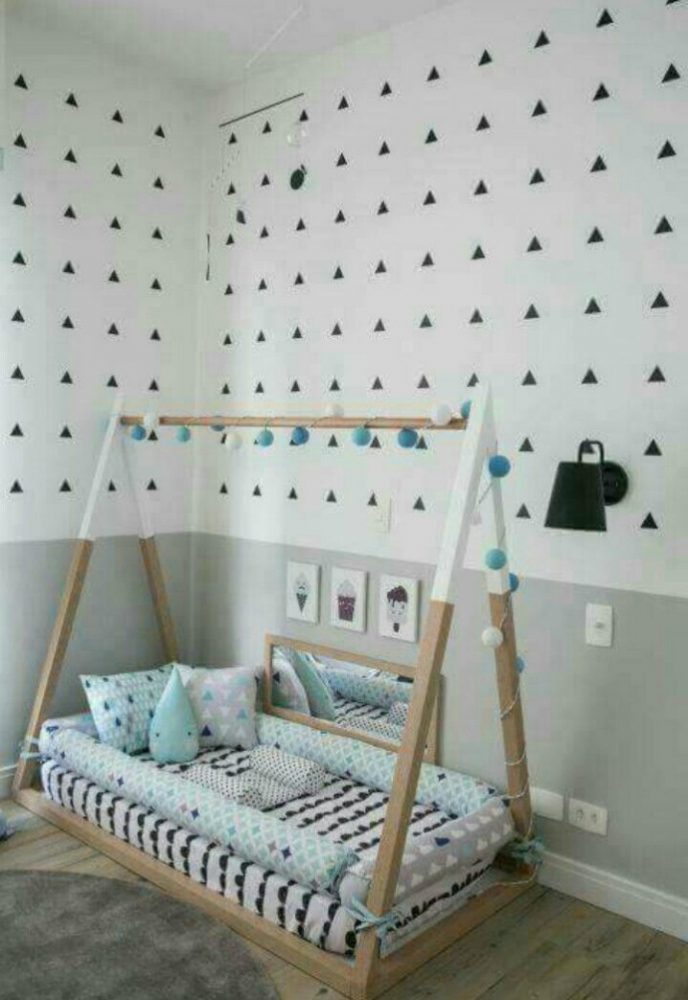 contemporary kids bed