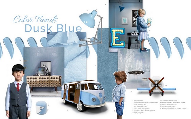 Interior Design Trends 2019 - Dusk Blue