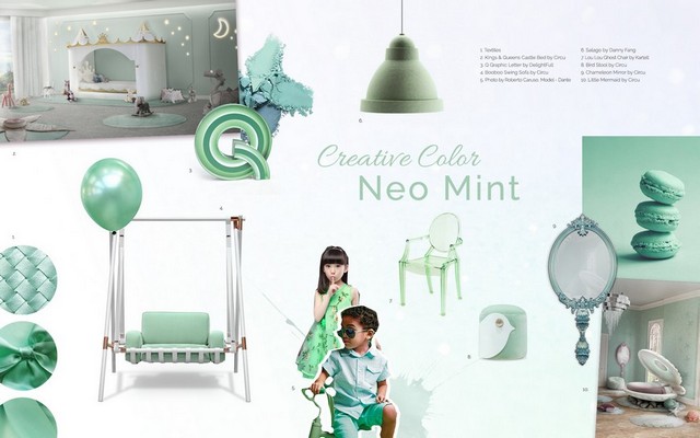 Interior Design Trends 2019 - Neo Mint Decor