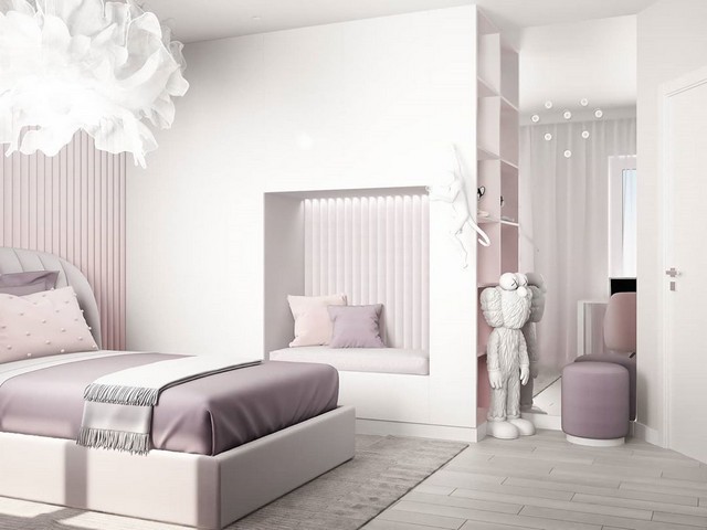 Modern Girls Bedrooms By Julia Vin