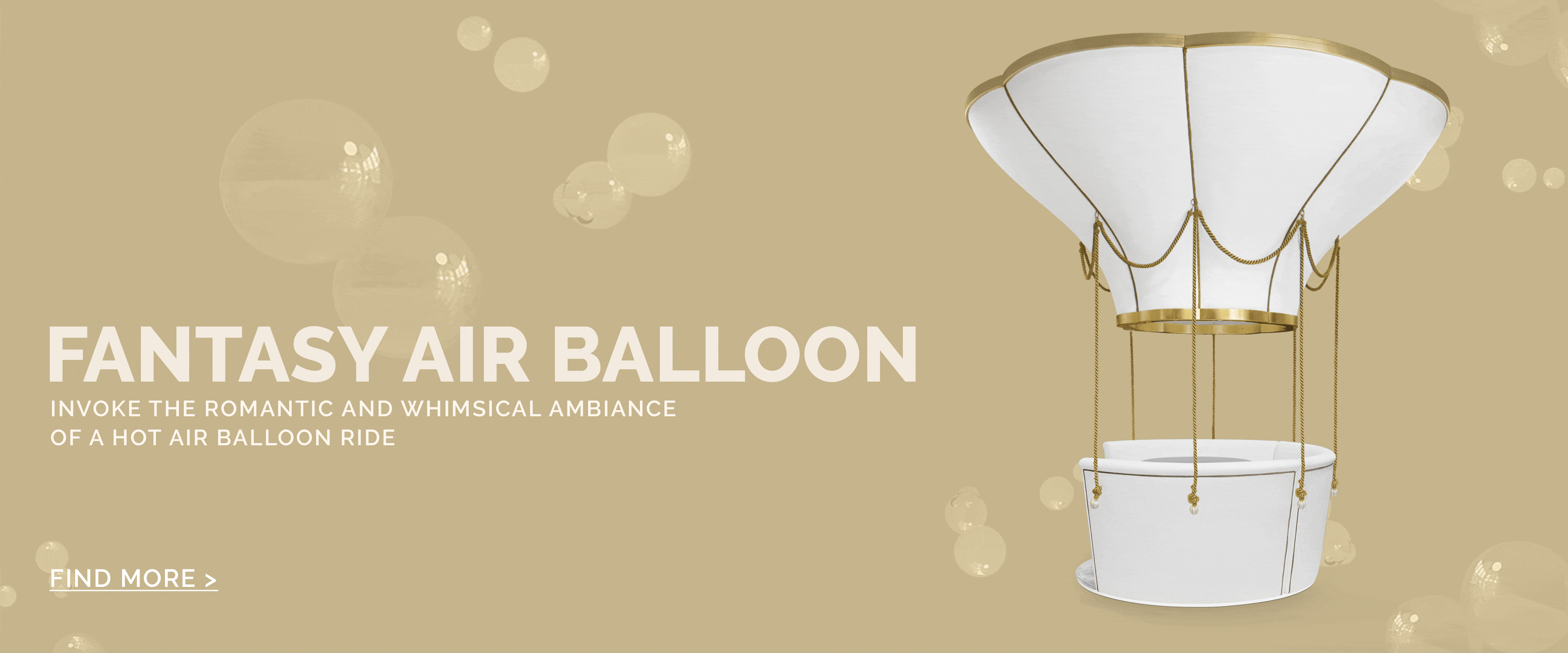 Fantasy Air Balloon Lounge circu magical furniture