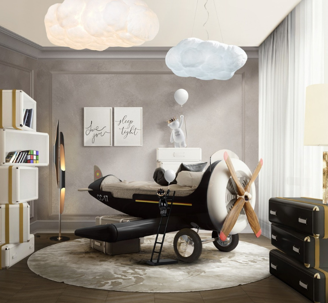 A Dream Bedroom for Adventurous Boys