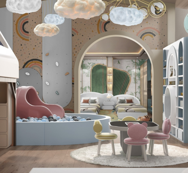A Pastel Wonderland for Play and Imagination