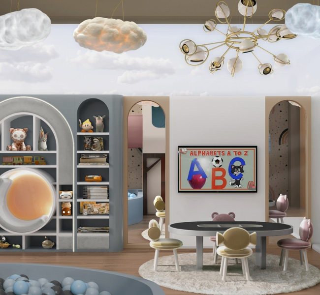 A Pastel Wonderland for Play and Imagination