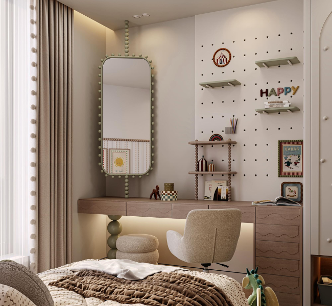 A Playful Take on Luxury Children’s Bedroom Design by Volu Studio