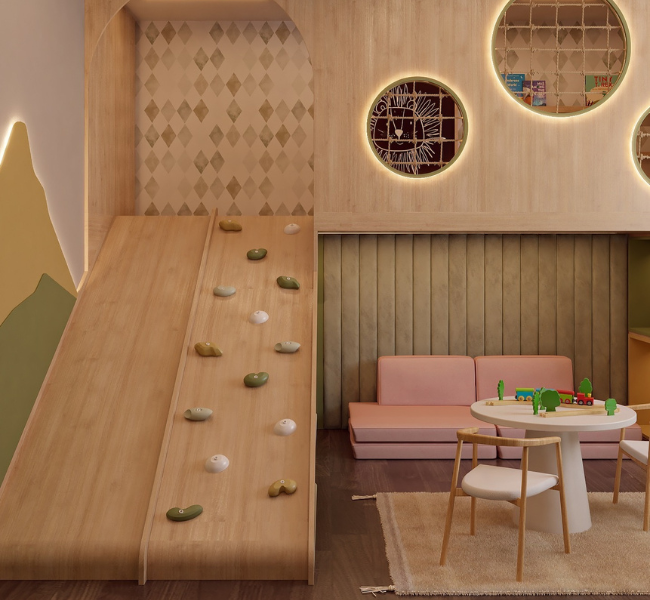 A Playroom Designed for Fun and Creativity