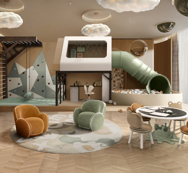 A Playroom Where Imagination dominates