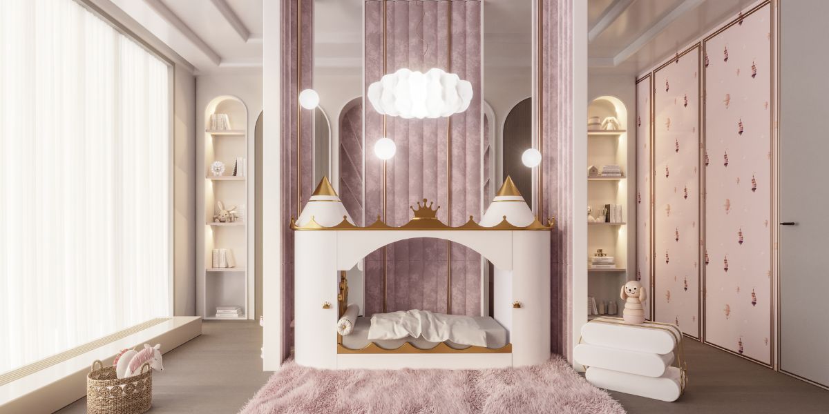 A Splash of Pink Magic: Janice Lune's Delightful Girl's Bedroom Project