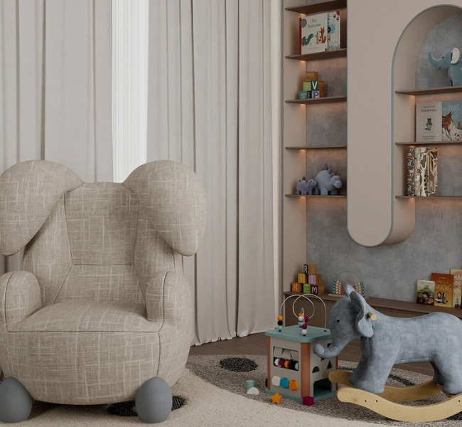 A Whimsical Playroom Where Imagination Takes Center Stage