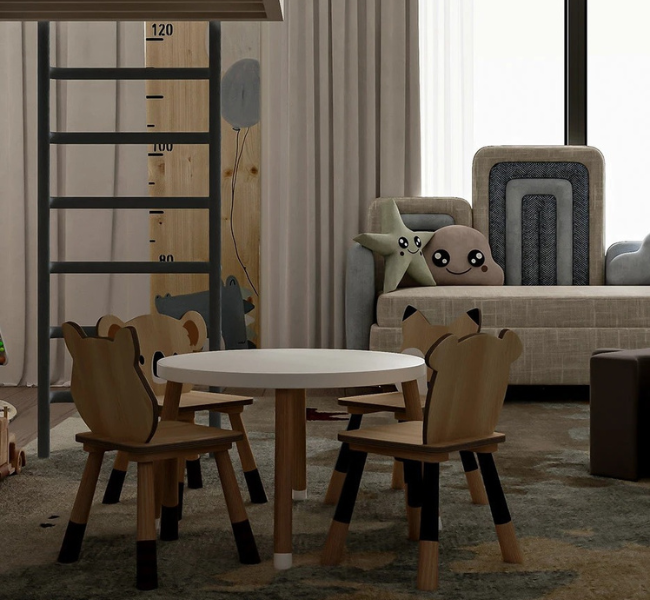 A Whimsical Playroom Where Imagination Takes Center Stage