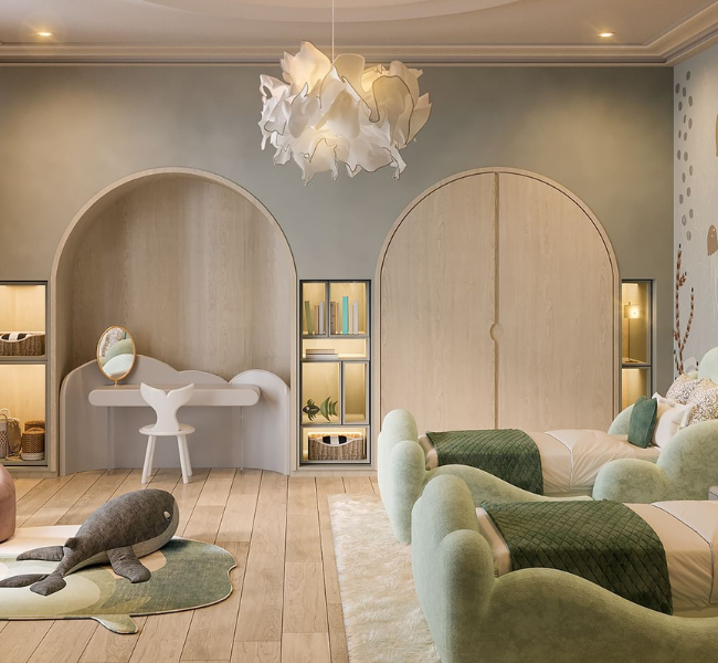 An Undersea Bedroom For Your Little Girl