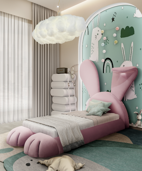 Bedtime Adventures with Mr. Bunny Bed: A Cozy Retreat for Little Explorers