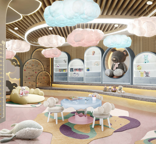 Brightening Childhood: The Magic of Colorful Playrooms for Kids