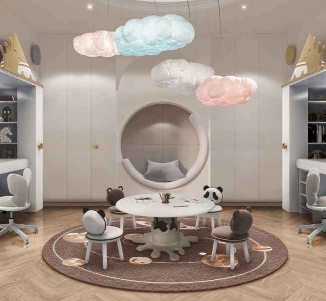 Brightening Childhood: The Magic of Colorful Playrooms for Kids