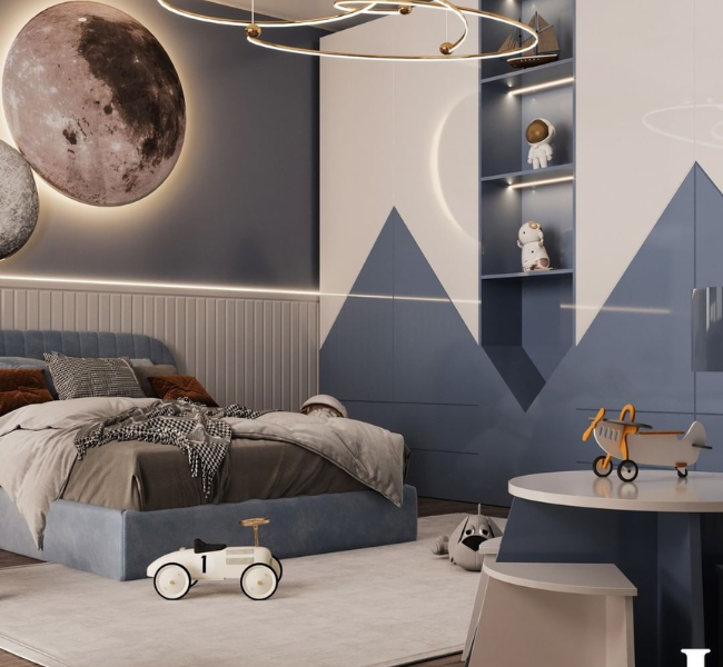 Cool and Calm: Blue Bedroom Inspiration for Boys