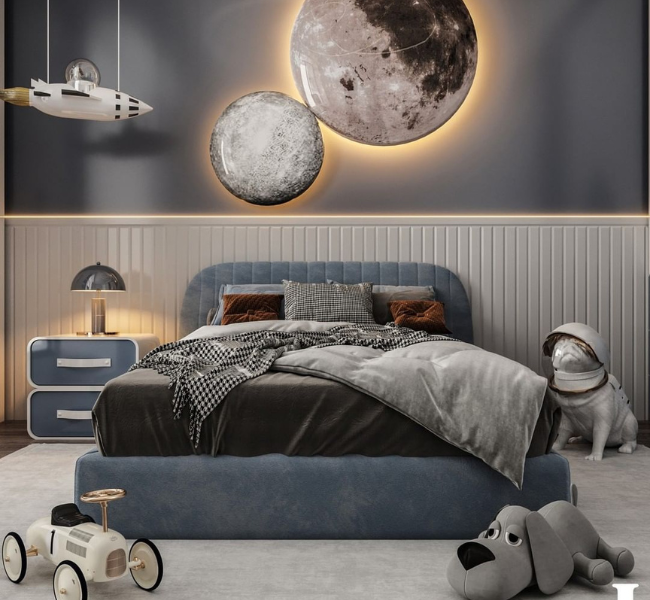 Cool and Calm: Blue Bedroom Inspiration for Boys