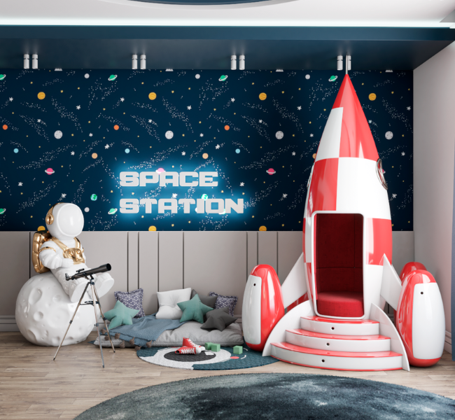 Cosmic Comfort: Decorating a Boys' Bedroom with a Space Theme
