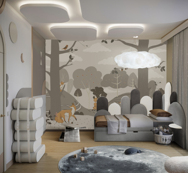 Creating a Cozy and Neutral Haven for Kids