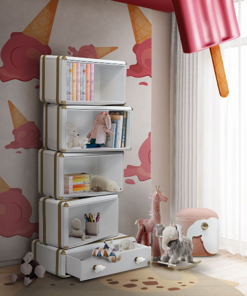 Creating a Kids' Luxury Reading Corner with an Ice Cream Theme
