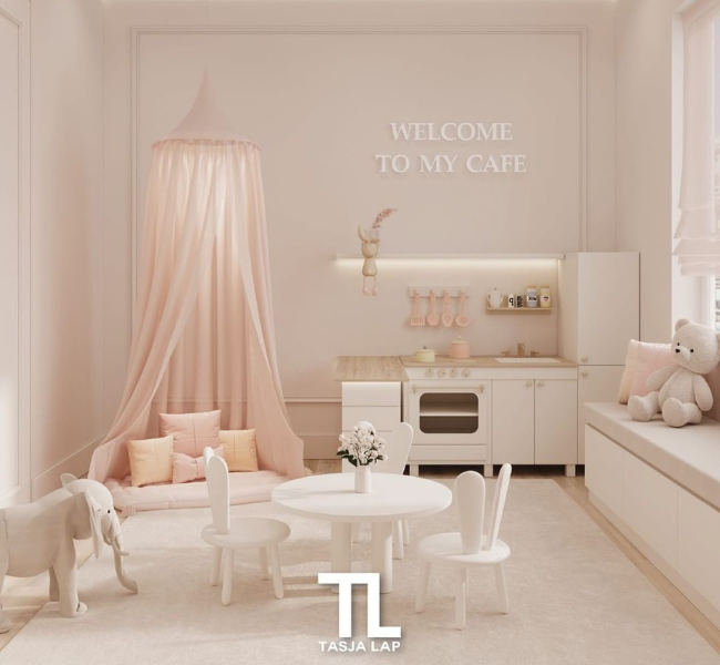 Creating a Whimsical White and Pink Haven for Your Little Princess