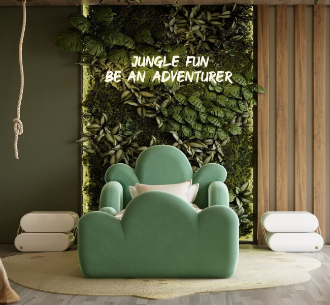 Creative Ideas for Decorating Kids Bedrooms with the Tristen Bed
