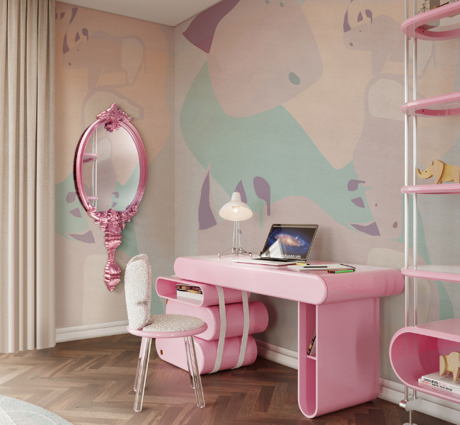 Creative Little Minds: Study Areas for Girls