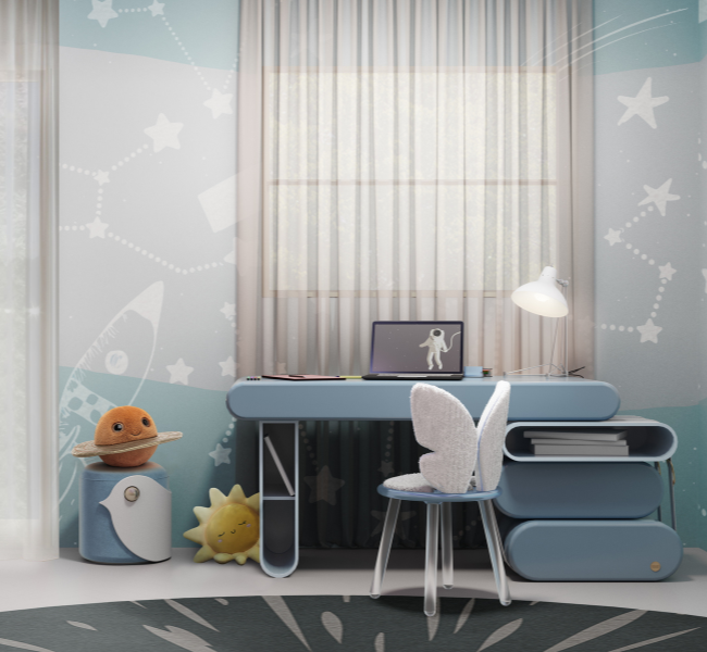 Creative Little Minds: Study Areas for Girls