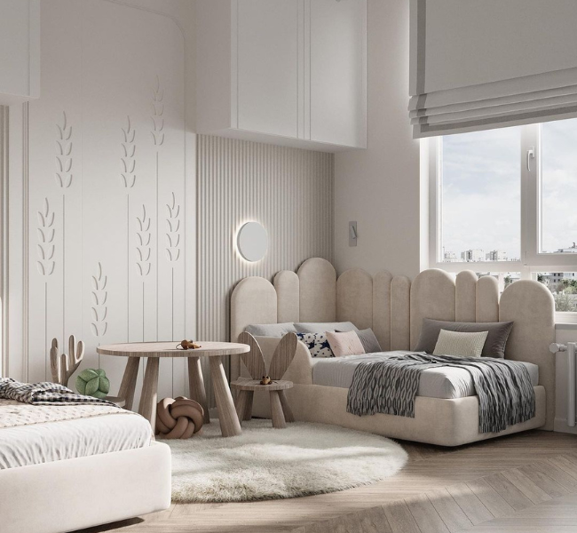Designing a Serene and Neutral Kids' Bedroom