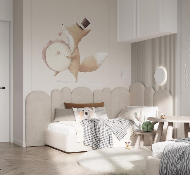 Designing a Serene and Neutral Kids' Bedroom