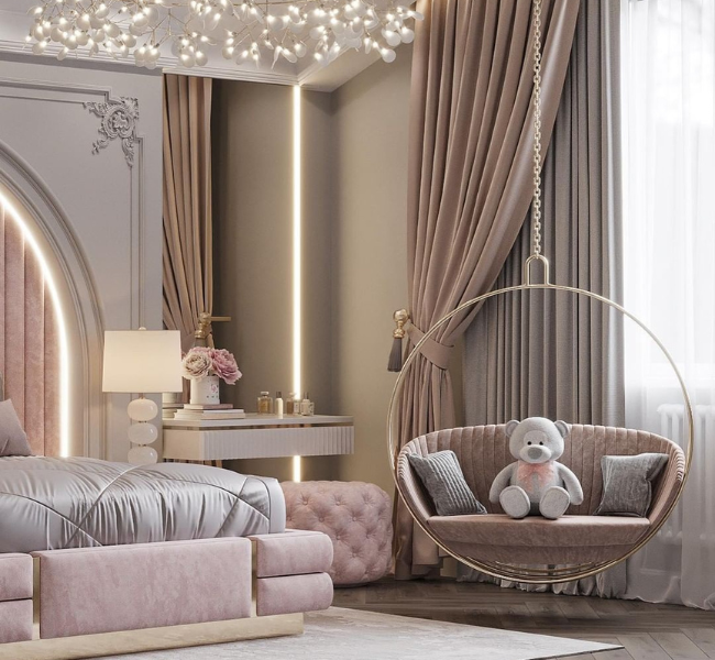 Elegant and Playful: Decorating a Pink-Themed Girls' Room
