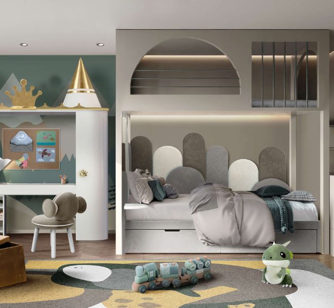 Elevate Your Bedroom with Merida Corner Bed