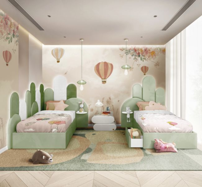 Elevate Your Bedroom with Merida Corner Bed