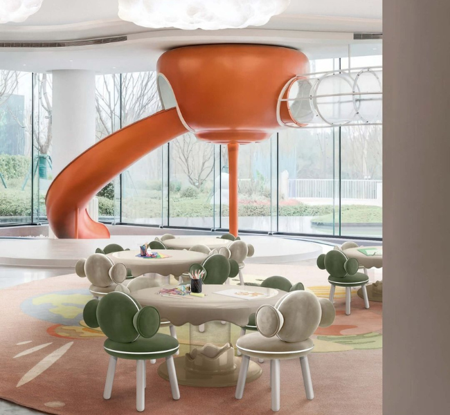 Elevate Your Playroom Design with Cloud Big Suspension Lamp