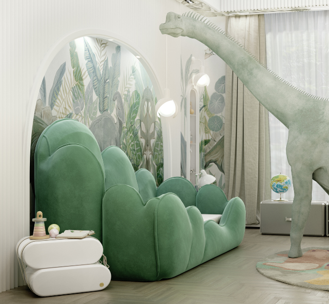 Energize and Calm: Adding Green Accents to Kids' Bedrooms