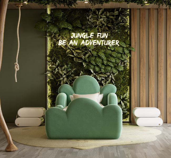 Energize and Calm: Adding Green Accents to Kids' Bedrooms