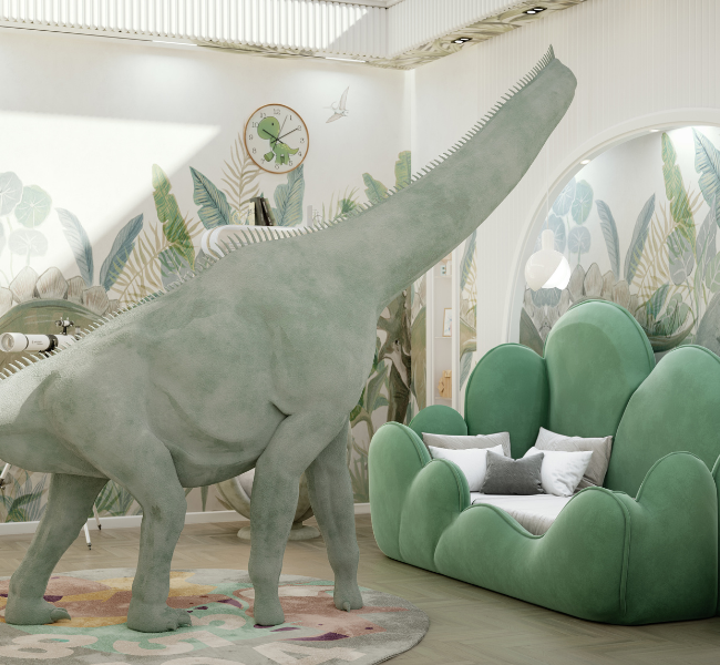Inspirational Ideas for Green-Themed Kids' Bedrooms