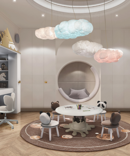 Kids' Luxury Study Area: A Space for Success