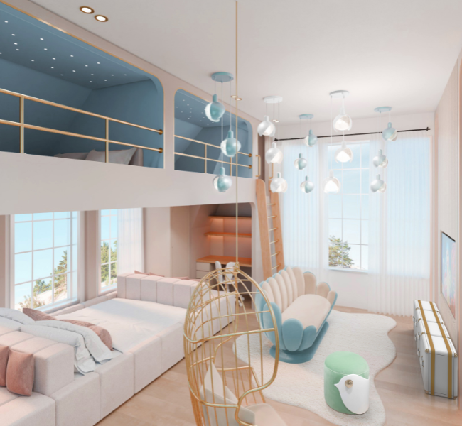 Nautical Adventure Haven – A Playful Ocean-Inspired Indoor Bedroom