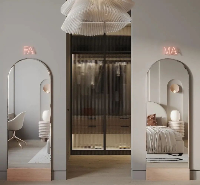 Neutral Twin Bedroom