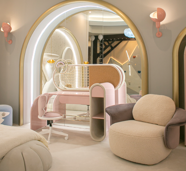 Nighttime in a Magical Bedroom