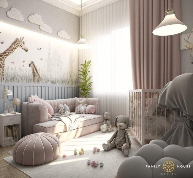 Nurturing Opulence: High-End Nursery