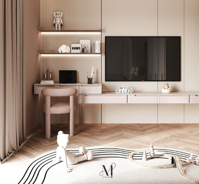 Soft Elegance: A Dreamy Blush Bedroom Design for Serenity and Style