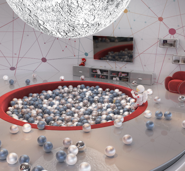 Stars and Planets Gather In The Out of Space Playground