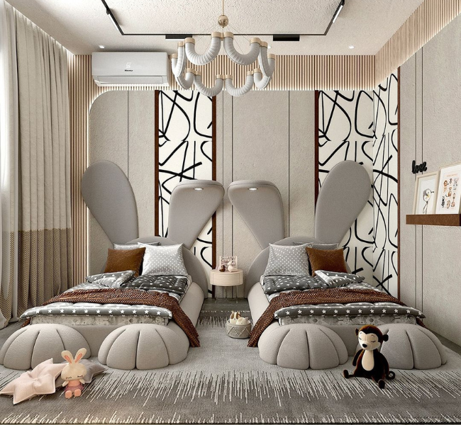 The Ultimate Modern Touch: Mr. Bunny Bed - A Stylish and Cozy Addition to Any Bedroom