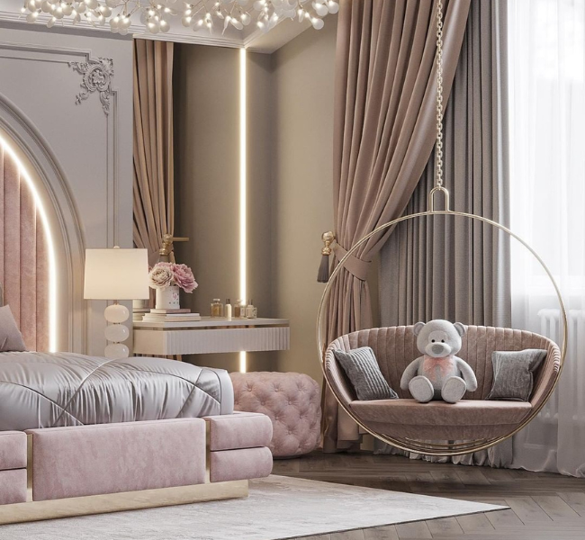 Transforming a Girl's Bedroom into a Pink Paradise