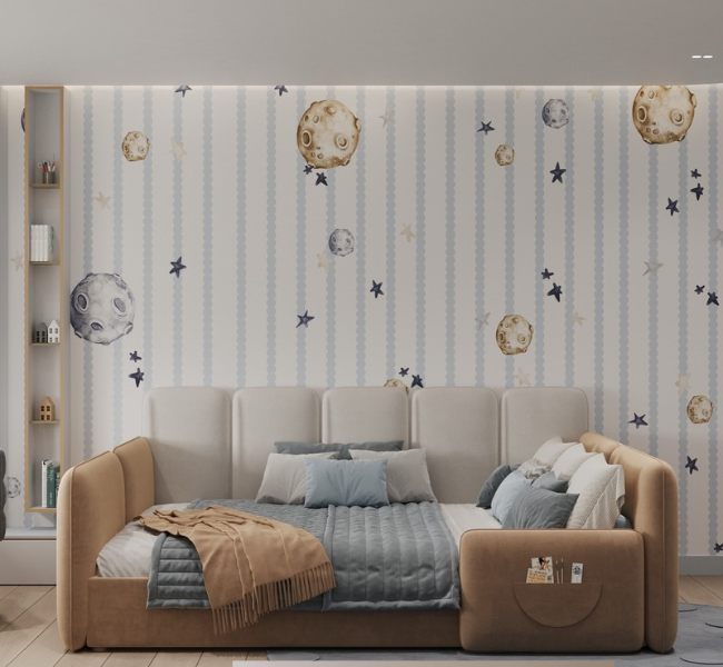 Under the Stars: A Children’s Bedroom by 2deco_studio
