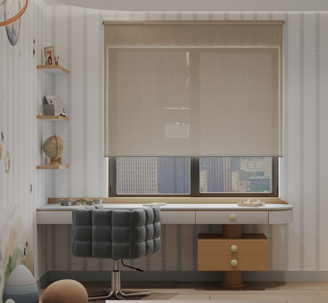 Under the Stars: A Children’s Bedroom by 2deco_studio