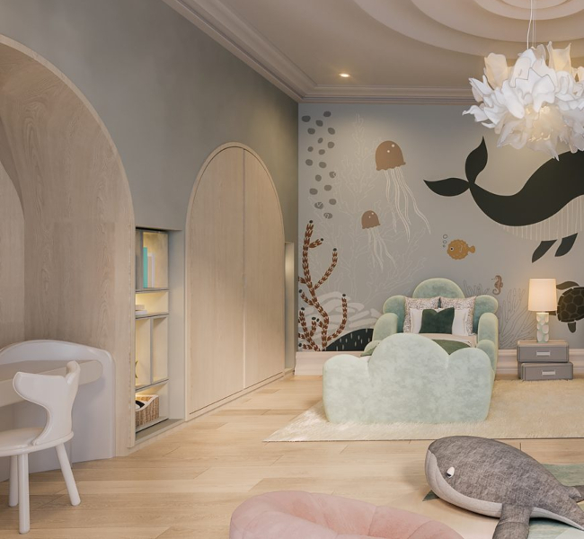 Undersea Adventure: A Kid's Bedroom Inspired by the Ocean