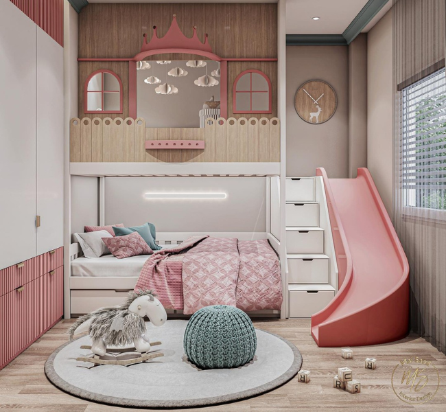 Whimsical Elegance: Luxury Princess Bedroom